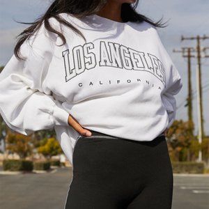 Brandy Melville Erica Los Angeles Sweatshirt - Ivo
